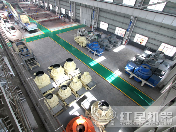 制砂設(shè)備生產(chǎn)車(chē)間 制砂設(shè)備生產(chǎn)車(chē)間