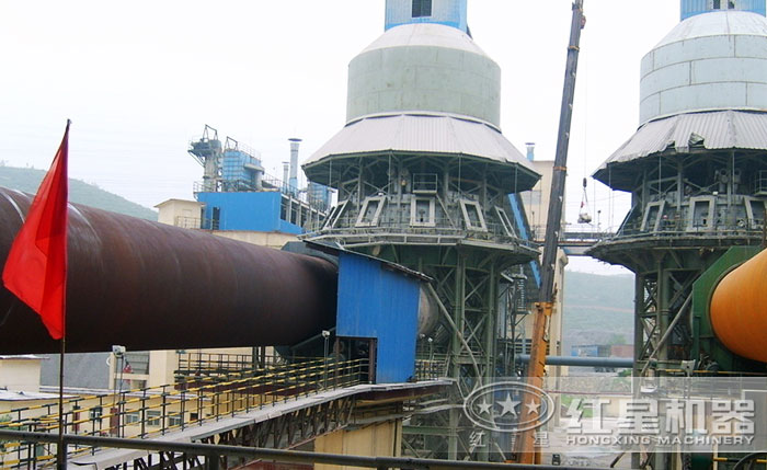 回轉窯生產現(xiàn)場