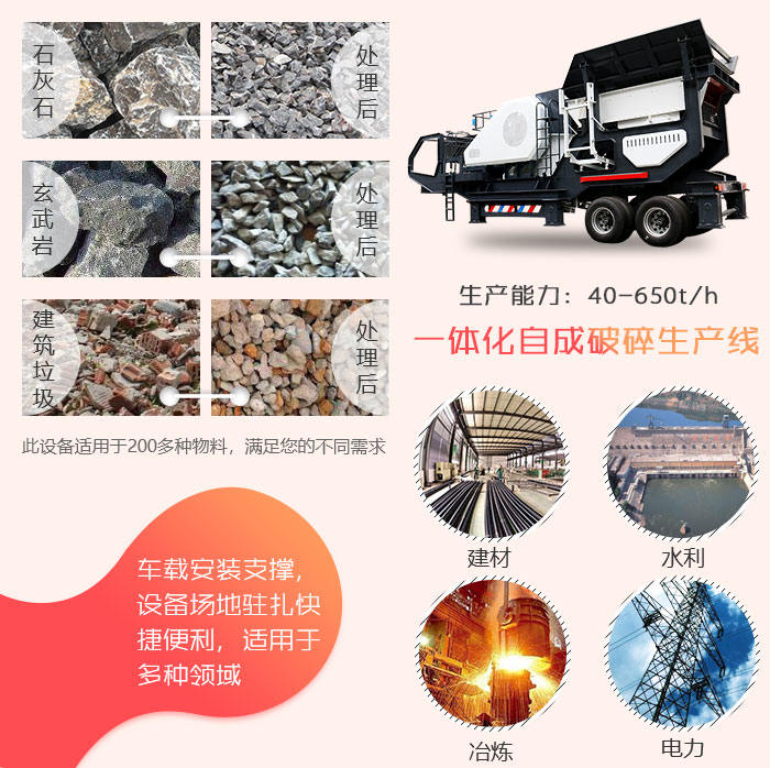 小型車式流動石子粉碎機性能優(yōu)勢 小型車式流動石子粉碎機性能優(yōu)勢