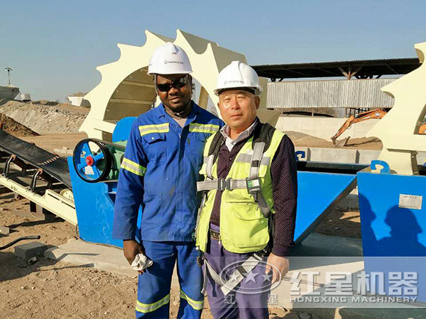 紅星洗砂機(jī)征服海外市場 紅星洗砂機(jī)征服海外市場