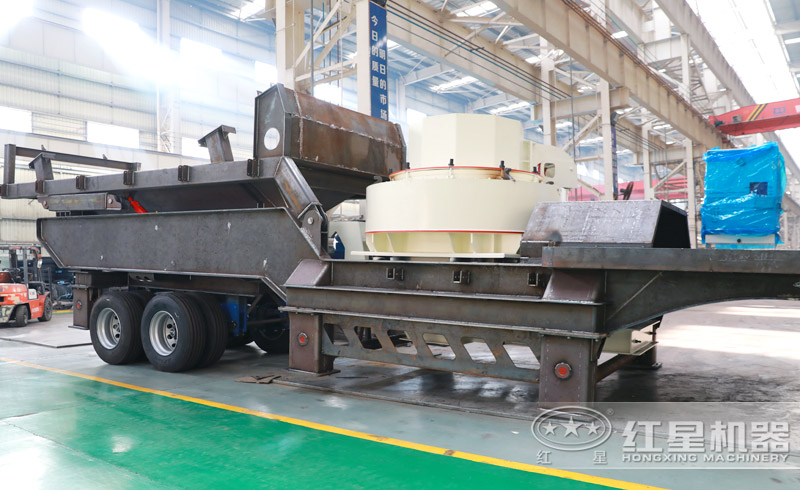 移動(dòng)制砂機(jī)生產(chǎn)車間 移動(dòng)制砂機(jī)生產(chǎn)車間