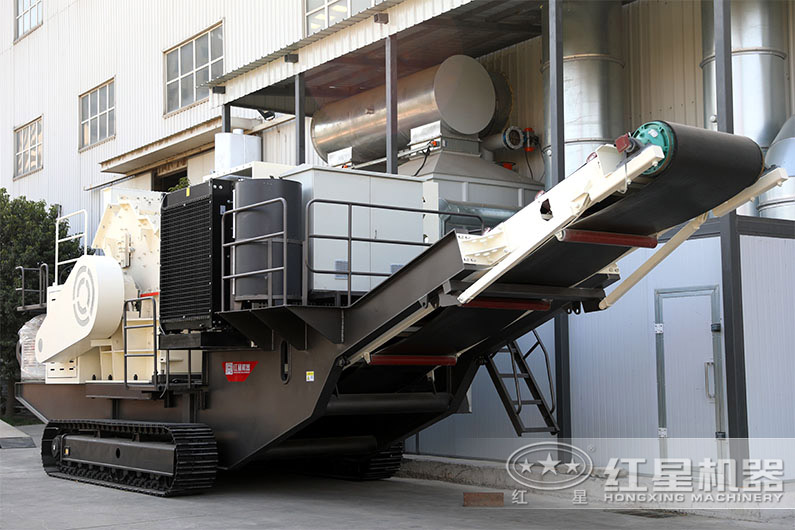 履帶式移動細(xì)碎制砂機(jī) 履帶式移動細(xì)碎制砂機(jī)