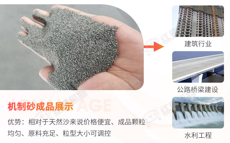 機制砂優(yōu)勢與應用領域 機制砂優(yōu)勢與應用領域
