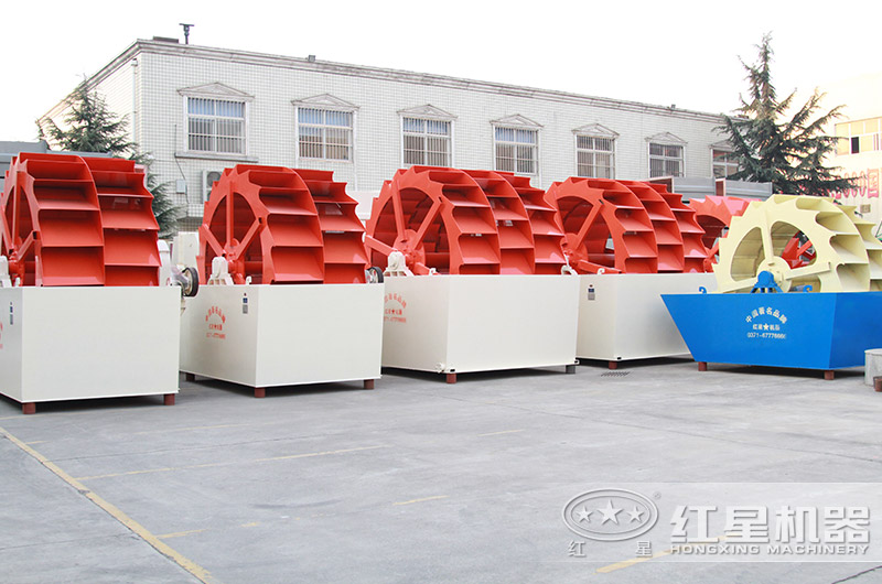 雙輪、三輪洗沙機(jī)設(shè)備展示圖