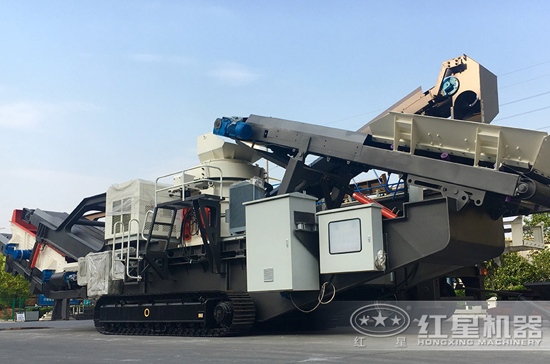靈活轉場、生產自由的履帶移動破碎站