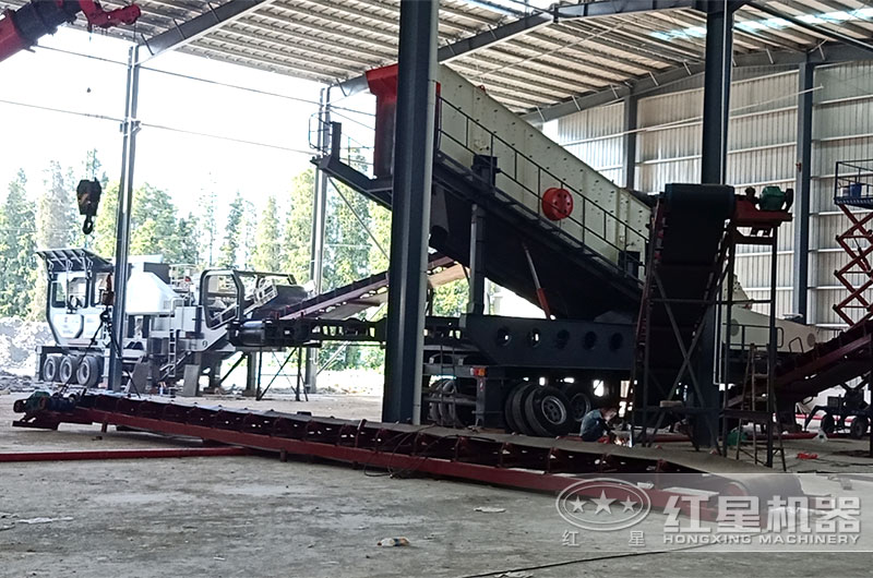 日產(chǎn)千噸石料用多大的破碎機型號，破碎建筑垃圾用的