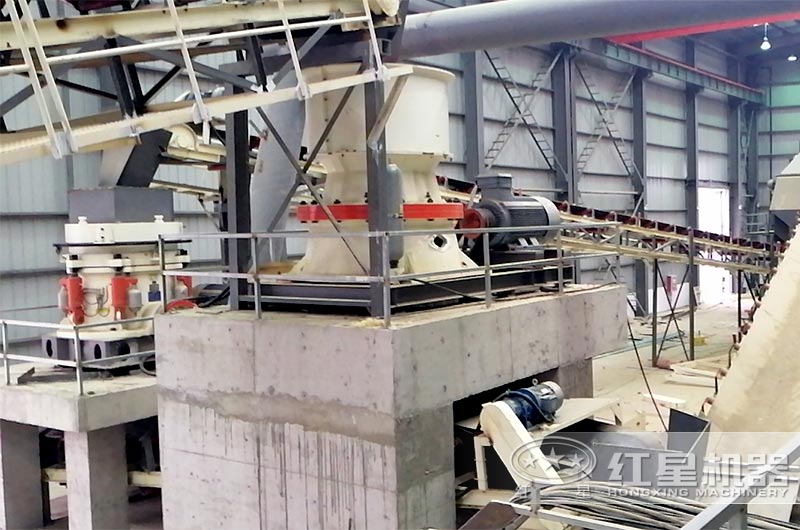 浙江碎石廠生產(chǎn)線設備現(xiàn)場