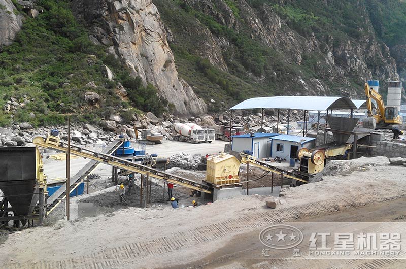 沖擊破碎機(jī)客戶生產(chǎn)現(xiàn)場(chǎng) 沖擊破碎機(jī)客戶生產(chǎn)現(xiàn)場(chǎng)