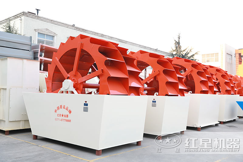 大型輪斗式洗砂機(jī)參數(shù)，工作視頻及廠家介紹