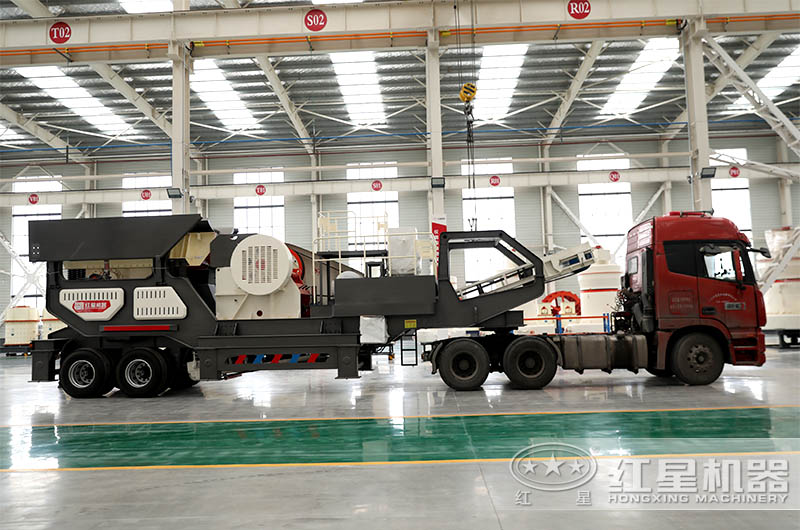 輪胎式破碎機(jī)多少錢一臺(tái)？（含輪胎式移動(dòng)破碎機(jī)圖片）