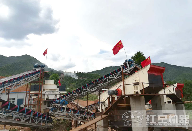 日產(chǎn)3000噸機制砂生產(chǎn)線設(shè)備有哪些_處理青石、河卵石等