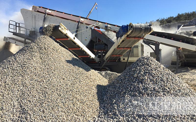毛石粉碎成石子，成品規(guī)格滿足各種需求