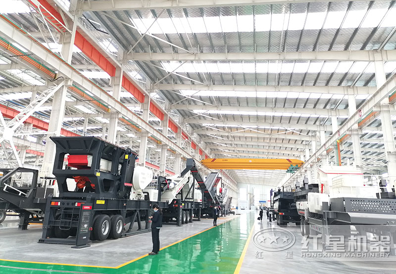 紅星機器移動制砂機車間現(xiàn)貨 紅星機器移動制砂機車間現(xiàn)貨